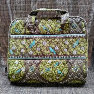 Vera Bradley Sittin' in a Tree pattern large hanging cosmetic organizer